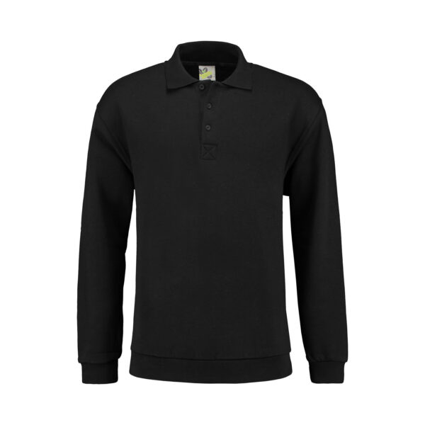 LEM3210_BK_01 Polo Sweater